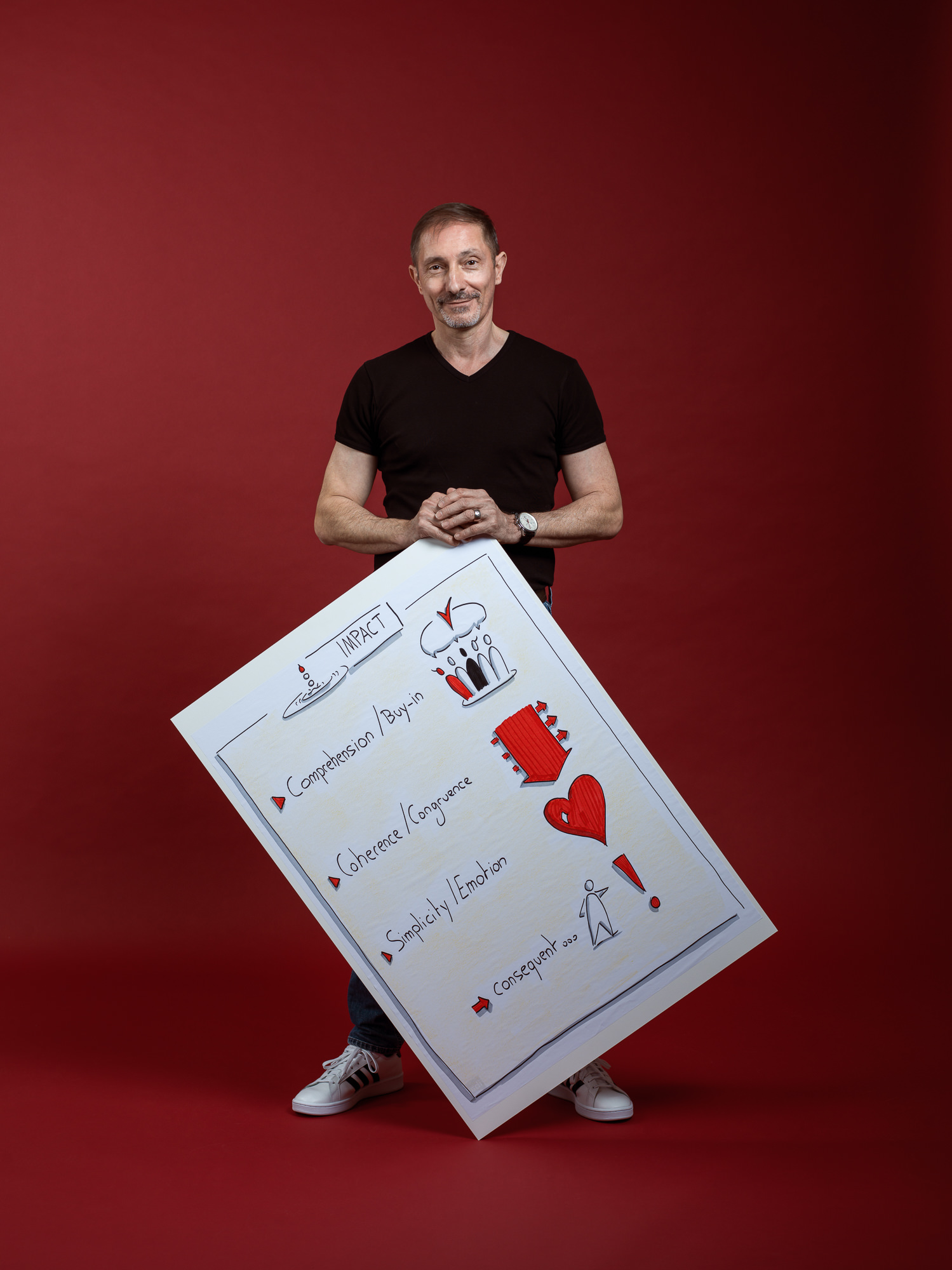 Business Portrait für die Corporate Identity von David Fiorucci von LP3.