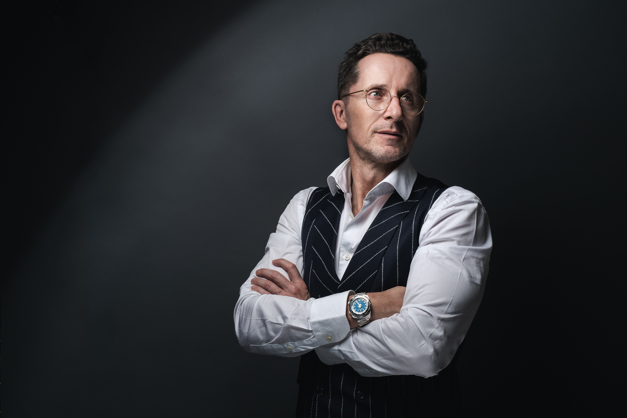 Fotografisches Portrait von Philippe Roten, CEO der zweitältesten Schweizer Uhrenmarke Favre-Leuba.