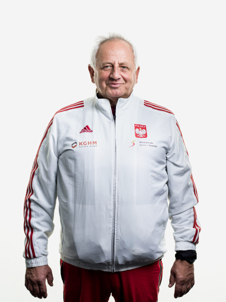 Portrait von einem polnischen Betreuer im Fechtclub Bern am Berne World Cup.